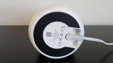 The Loft charges using the Google Home’s included power cable, but standard USB-C or even microUSB would be better.